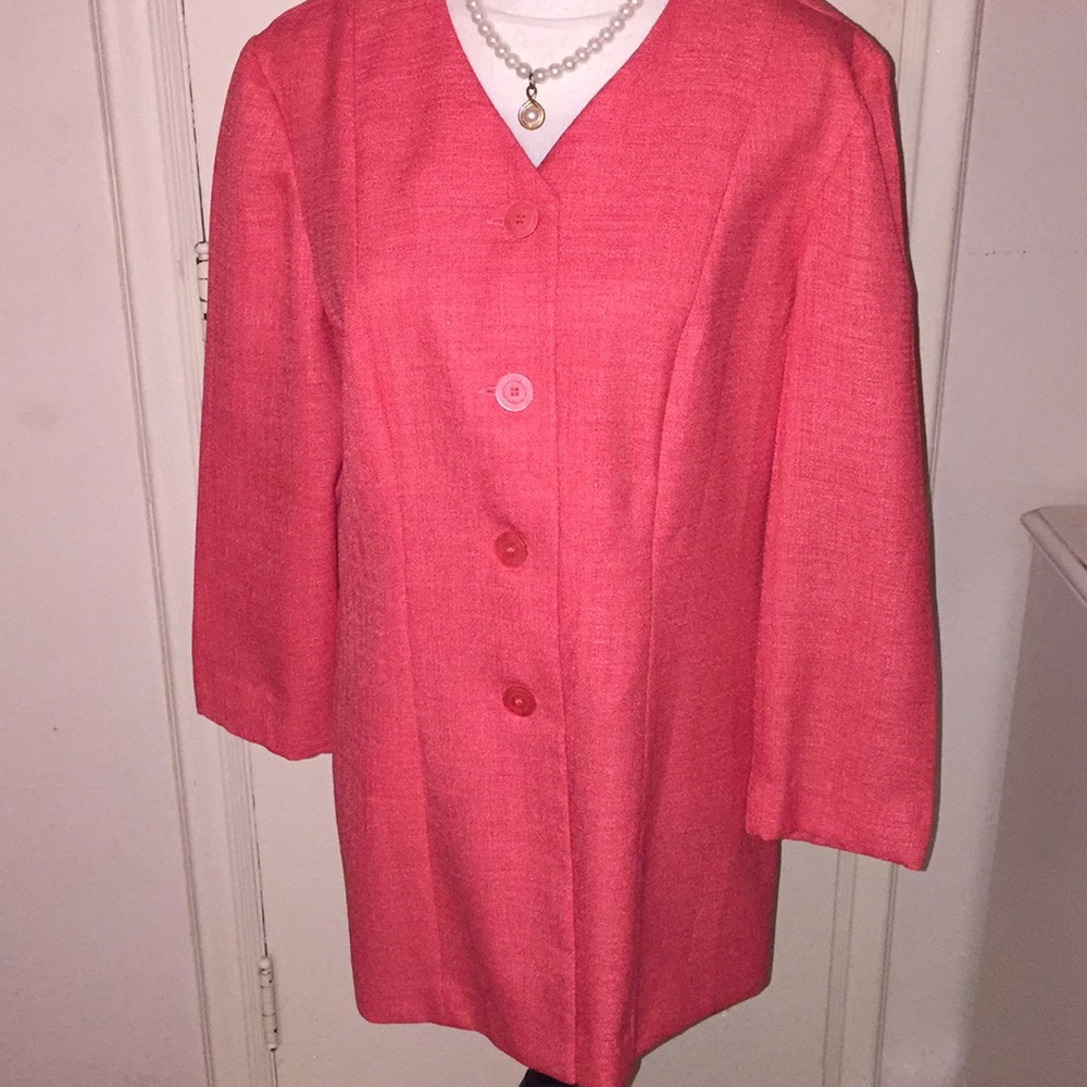 2-Piece Coral Suit